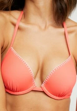 Sunseeker Push Up - Bikinitop - Lobster -Mode Dames Winkel e8599ae128454a5c8fe7d72f3280732d