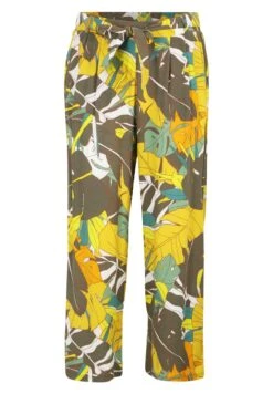 Betty Barclay Schlupf Mit Bindegürtel - Broek - Khaki Yellow -Mode Dames Winkel e8918eff88074a4086ec27fcfd09ec67