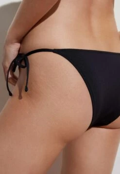 Oysho Mid-Rise With Ties - Bikinibroekje - Black -Mode Dames Winkel ea6e1cd41886456b861adcc72c029bbd