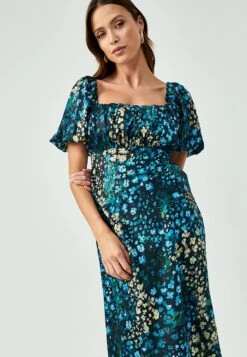 Calile - Galajurk - Blue Floatinng Floral -Mode Dames Winkel eac233ad96c34adb98d1e68674aec9f1