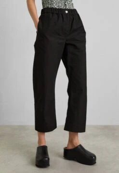 Solid Easy Pant - Broek - Black