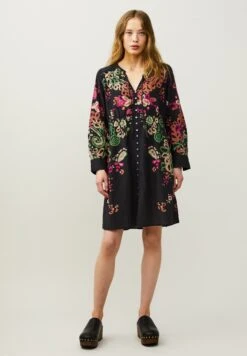 Odd Molly Anita - Jurk - Deep Asphalt -Mode Dames Winkel eeb027d1c2454d9e9b6be60fc1f5f2c0