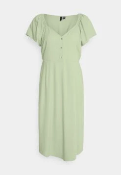 Vero Moda Petite Vmmymilo Calf Dress - Jurk - Reseda -Mode Dames Winkel ef9898d347c64cfebab7a717c28e4472
