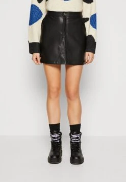 ONLY Onlzippi Lea Skirt - Minirok - Black