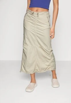 BDG Urban Outfitters Baggy Tech Skirt - Maxirok - Ecru