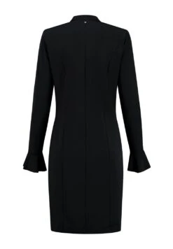 Ruche- Jerseyjurk - Zwart 7 Ruche- Jerseyjurk - Zwart -Mode Dames Winkel f20a79e6d3794b6ea4b8d1e21cabb059