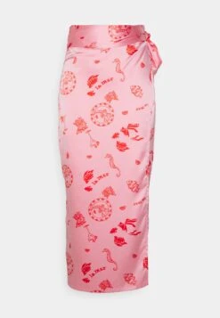 La Mer Jaspre Skirt - Wikkelrok - Pink -Mode Dames Winkel f3e855eef3424f68bbcc7521d99f9390