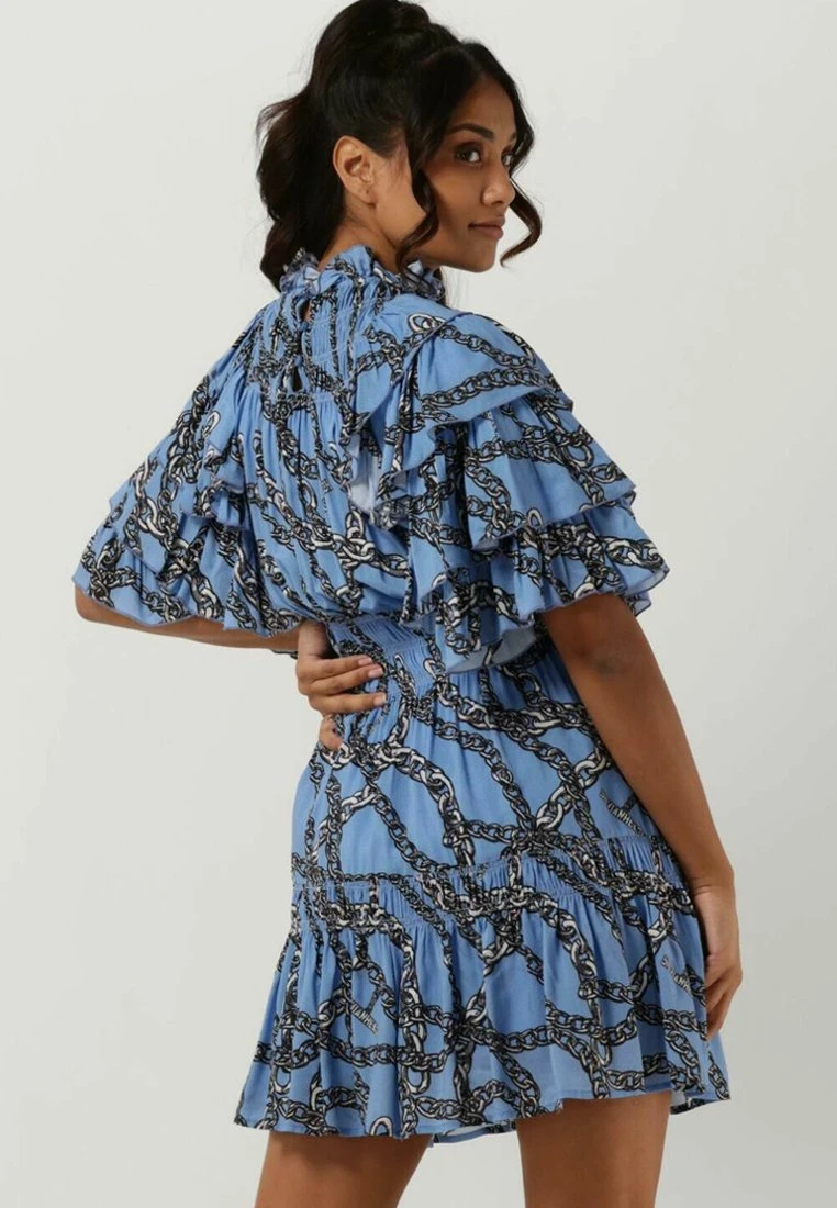 Silvian Heach Jurk - Blauw 4 Silvian Heach Jurk - Blauw - Afbeelding 2