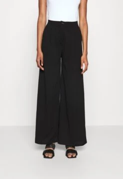 Velisha Wide Leg Trouser - Broek - Black -Mode Dames Winkel f549348f587c4d8793ec2f4eb23efbf4