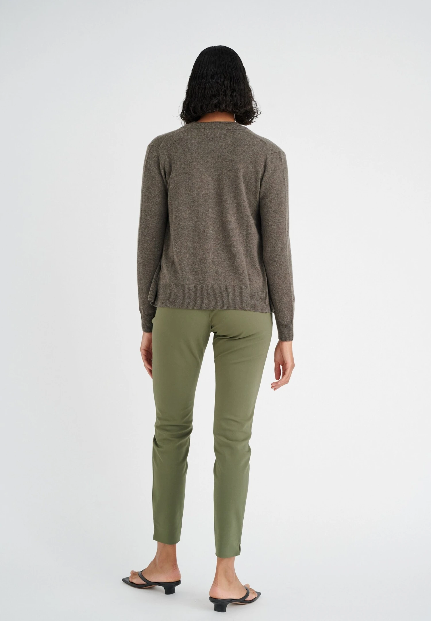 InWear Vanessaiw- Chino - Beetle Green 5 InWear Vanessaiw- Chino - Beetle Green - Afbeelding 3