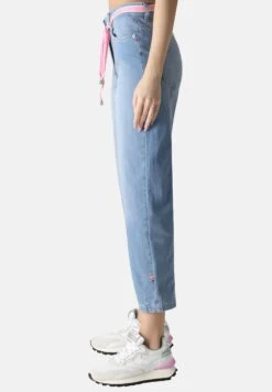 5-Pocket-Hazel In O-Silhouette Aus Stretch Su - Jeans Tapered Fit - Blau -Mode Dames Winkel f652b4c8a5e2420fa38ad7708b2cb6f5