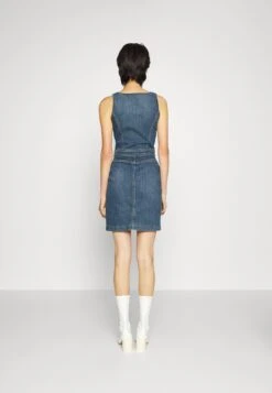 LOVE MOSCHINO Spijkerjurk - Blue Denim -Mode Dames Winkel f840ab6823934b18b0298b1e357b2503