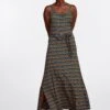 King Louie Allison Mariani Stripe - Maxi-Jurk - Black -Mode Dames Winkel fa51fc035e234f6da0c73488044ee43d