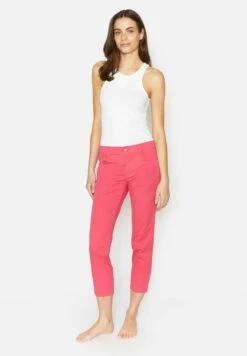 Angels Cici Crop Mit Schlitz - Slim Fit Jeans - Pink
