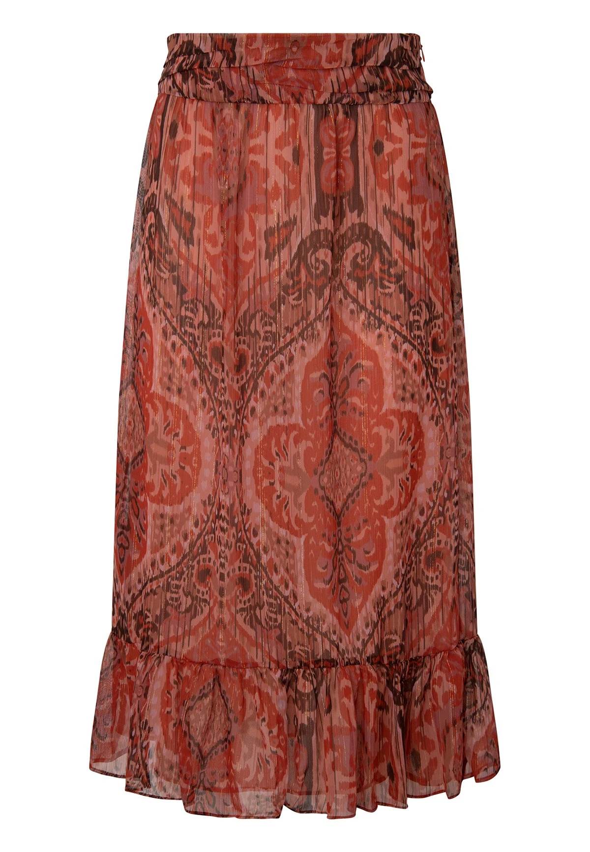 Hoss Intropia Print - A-Lijn Rok - Red 3 Hoss Intropia Print - A-Lijn Rok - Red