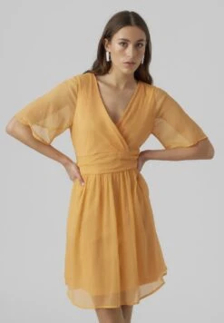 Vero Moda Vmmia Short Dress- Jurk - Mock Orange
