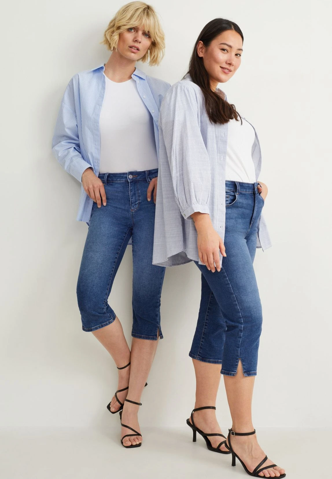 Slim Fit Jeans - Denim Blue 3 Slim Fit Jeans - Denim Blue