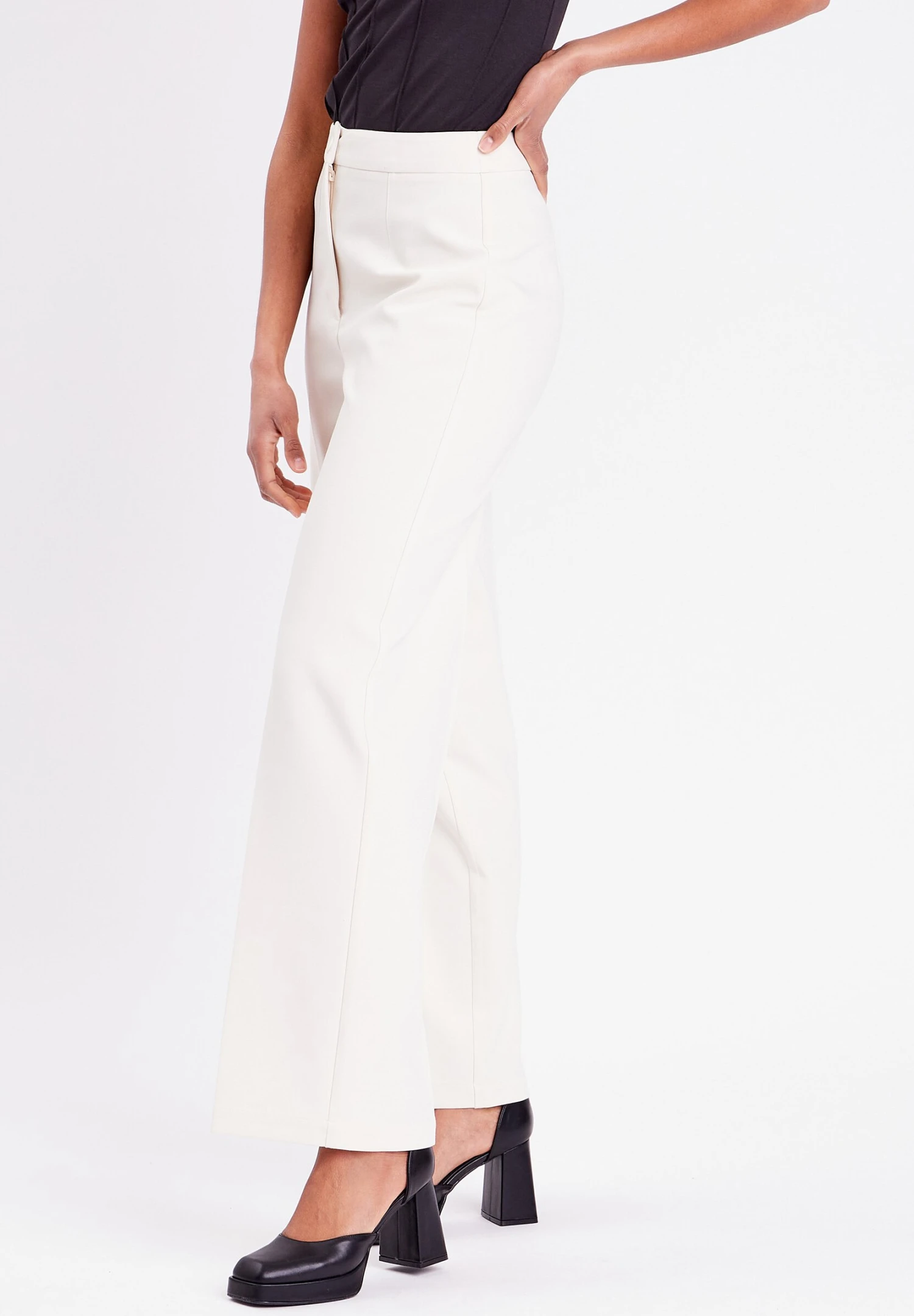 Broek - Ecru 6 Broek - Ecru - Afbeelding 4